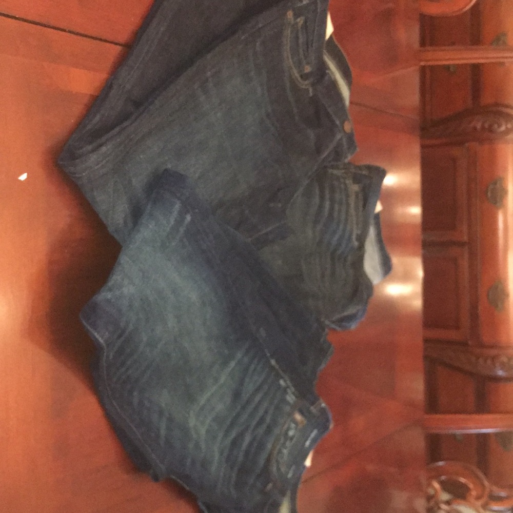 3 pairs of Abercrombie & Fitch